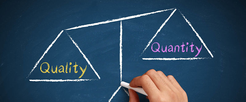 Quality over Quantity Quality over Quantity