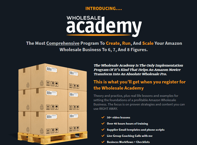 Wholesale Academy Overview