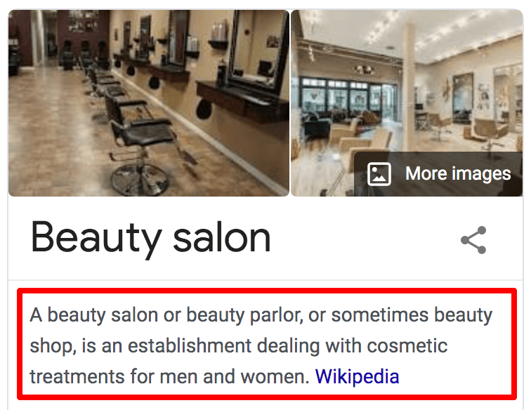 Starting a Beauty Salon Definition