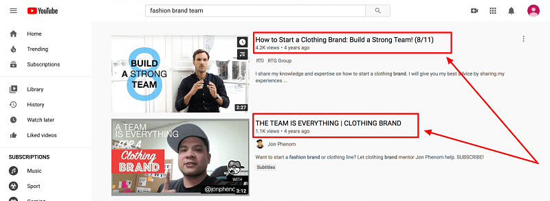 Building a Clothing Brand Team YouTube