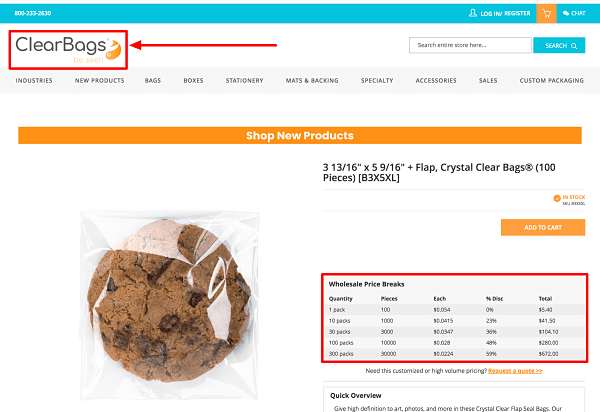 Start a Cookie Business Packaging