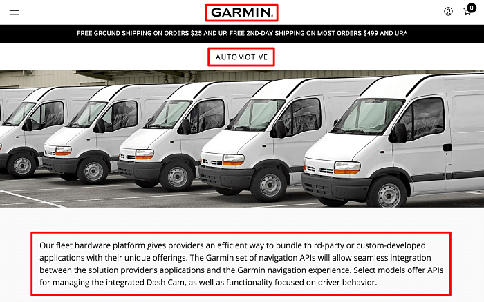 Start a Courier Business Garmin