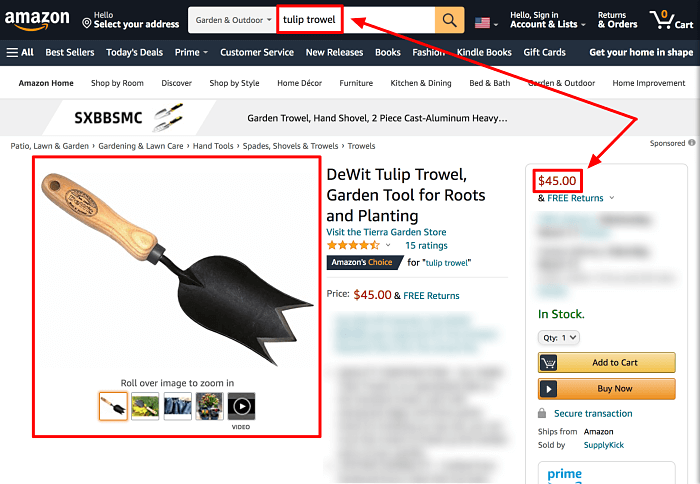 Start a Gardening Business Tulip Trowel