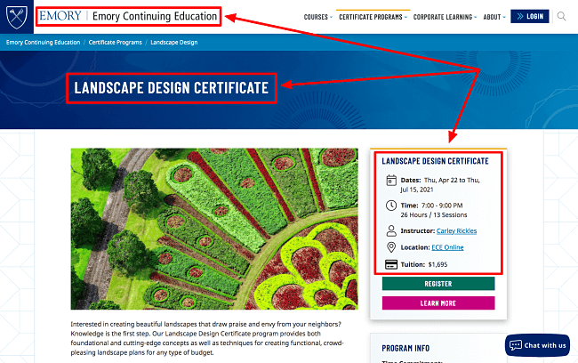 Start a Landscaping Business Landscape Certificate