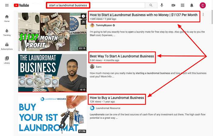 Start a Laundromat Business Youtube Videos