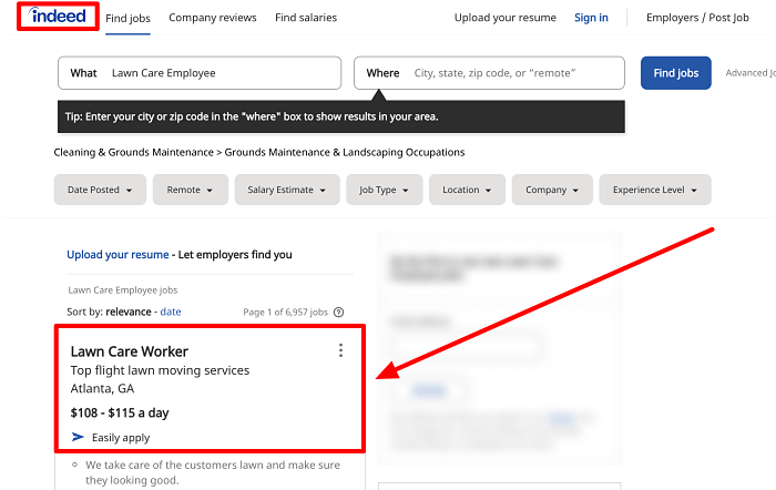 Start a Lawn Care Business Indeed Hiring Employees