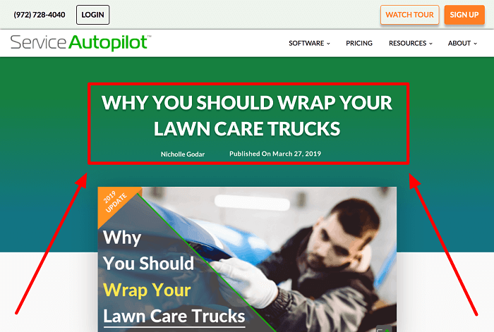 Start a Lawn Care Business Truck Wrap
