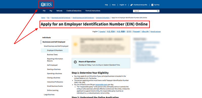 Start a Rental Business IRS EIN Application_opt (1) Start a Rental Business IRS EIN Application